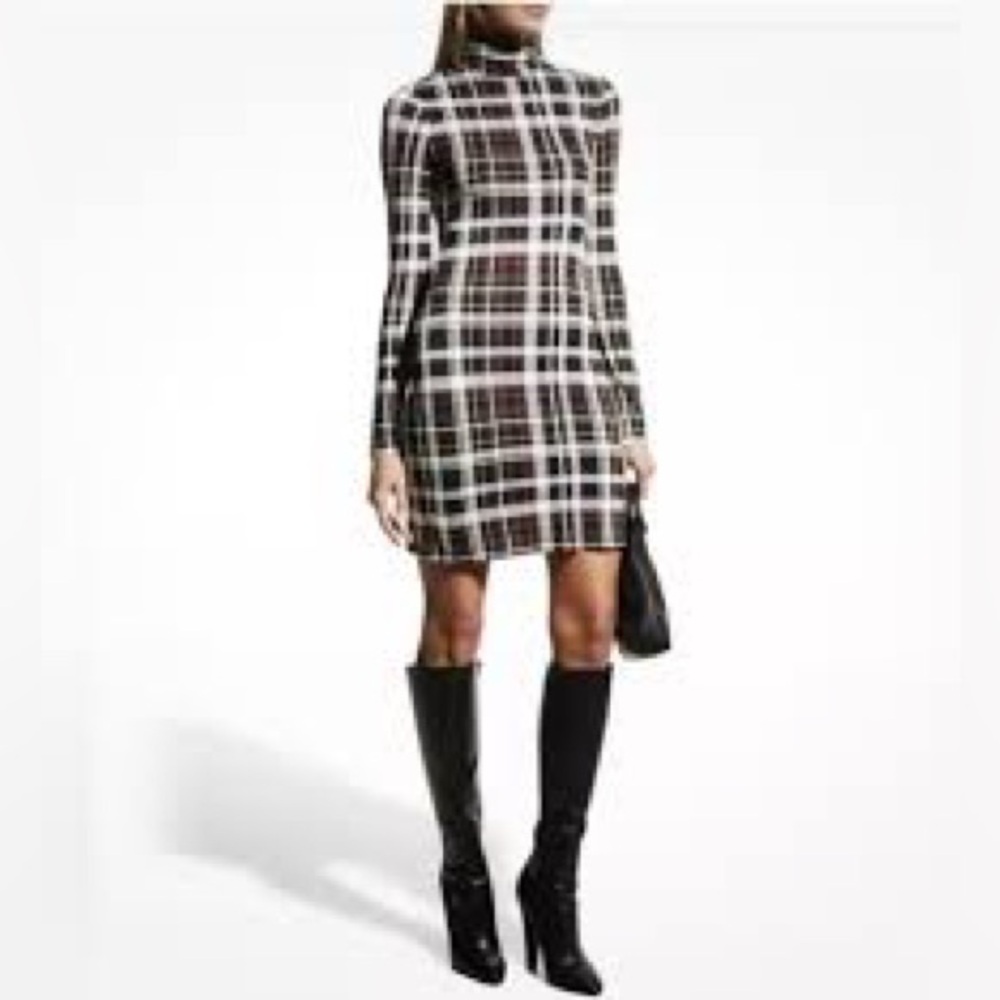 NWT | Alice + Olivia Delora Turtleneck Mini Dress | SZ 12
